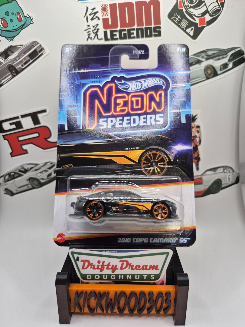 Hot Wheels Neon Speeders COPO Camaro SS Diecast