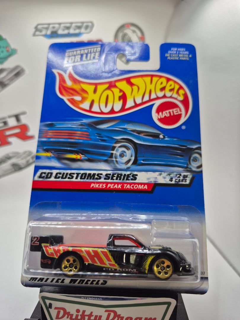 Hot Wheels 2000 PIKES PEAK TACOMA CD CUSTOMS Series