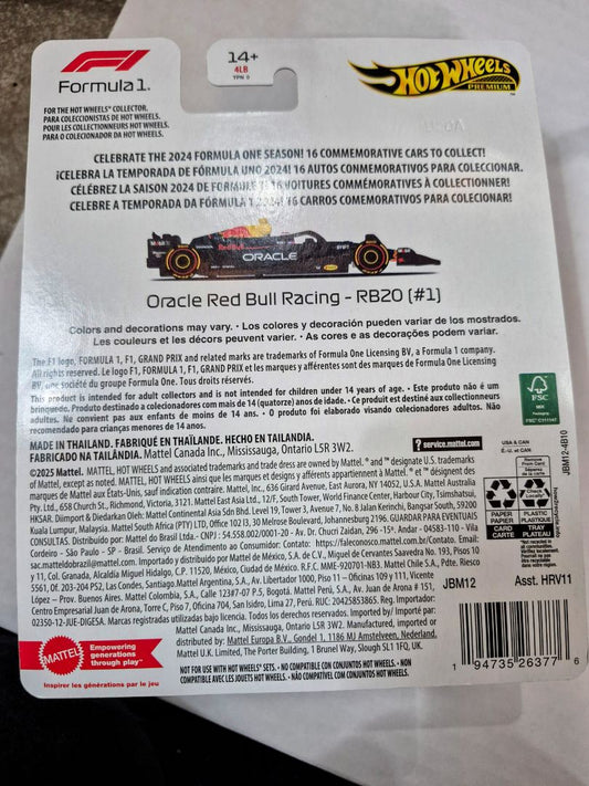 Hot Wheels Premium Formula 1 Oracle Red Bull Racing