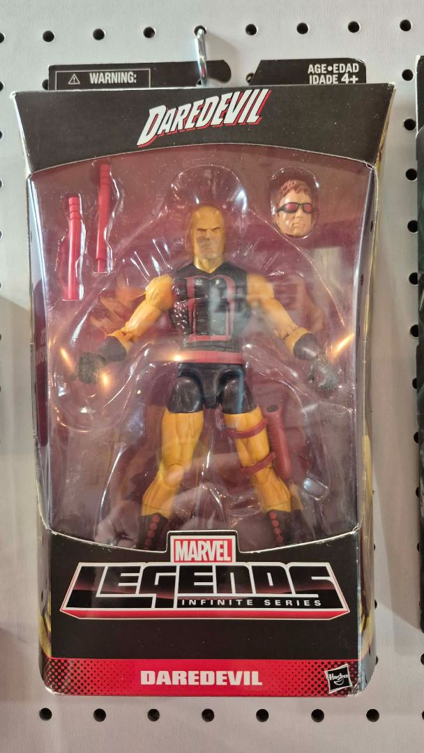 Hasbro Marvel Legends Daredevil Yellow Variant 6" Action Figure Walgreens Exclusive