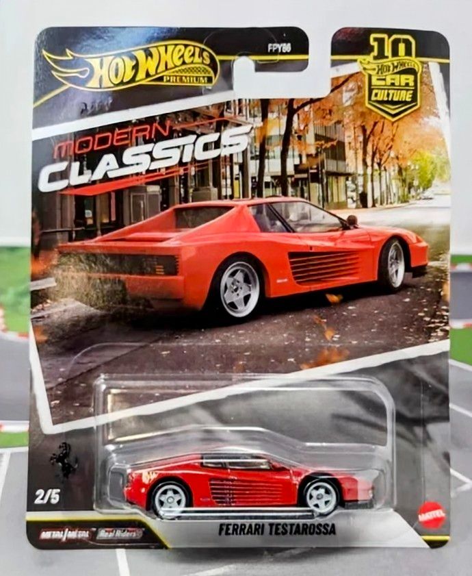 Hot Wheels Ferrari Testarossa * 2026 Hot Wheels Car Culture Modern Classics Case S