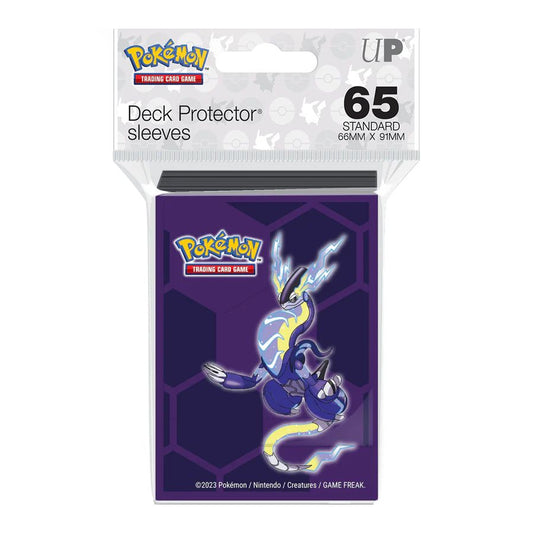 Ultra Pro Pokemon Miraidon Standard Deck Protector Sleeves (65ct), 3 x 2 x 1