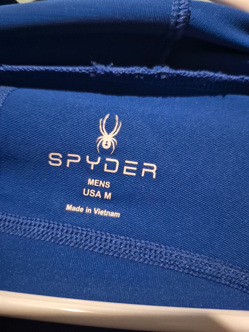 Blue Spyder Men's Performance Hoodie, M