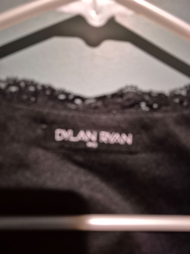 Black Dylan Ryan Square Neckline Top