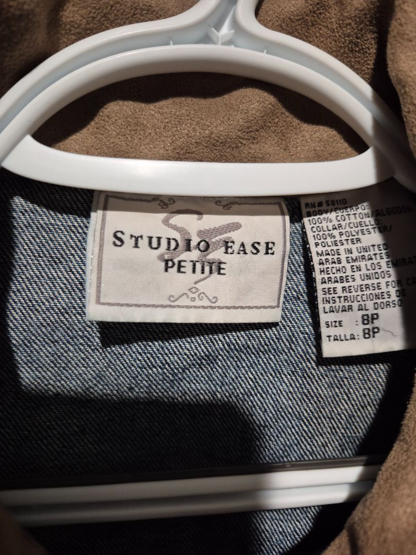 Denim Studio Ease Petite Jean Jacket, 8P
