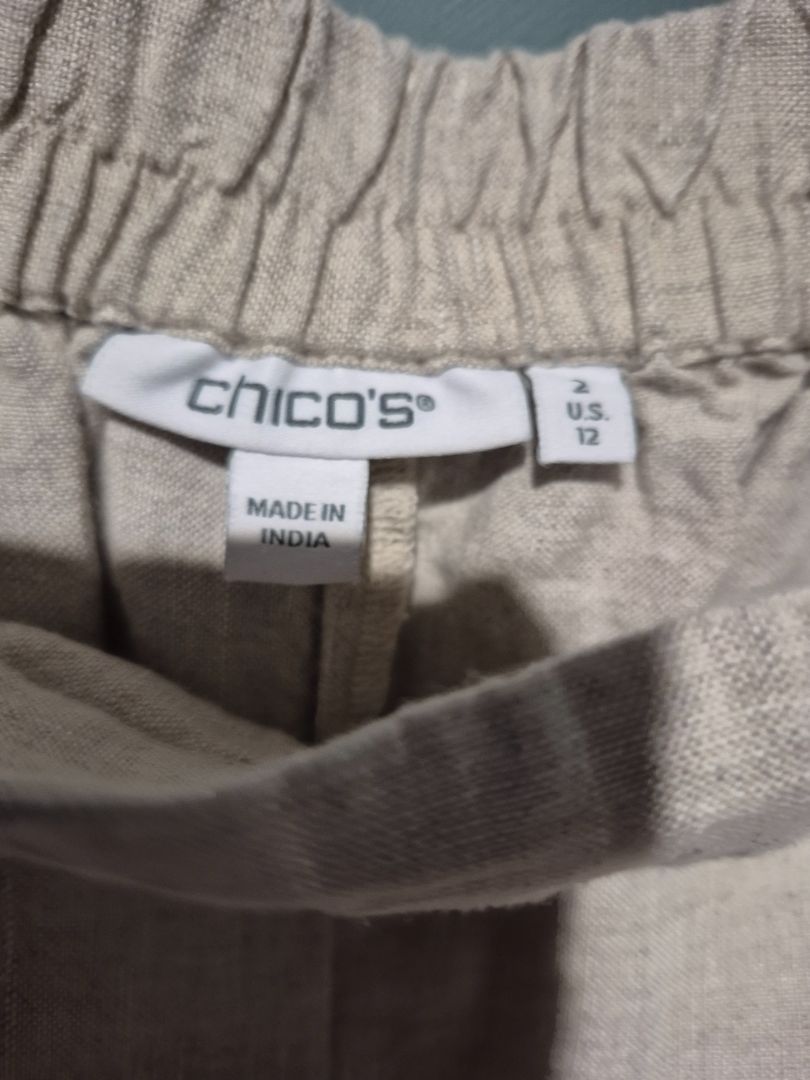 Tan Chico's Pants, 12