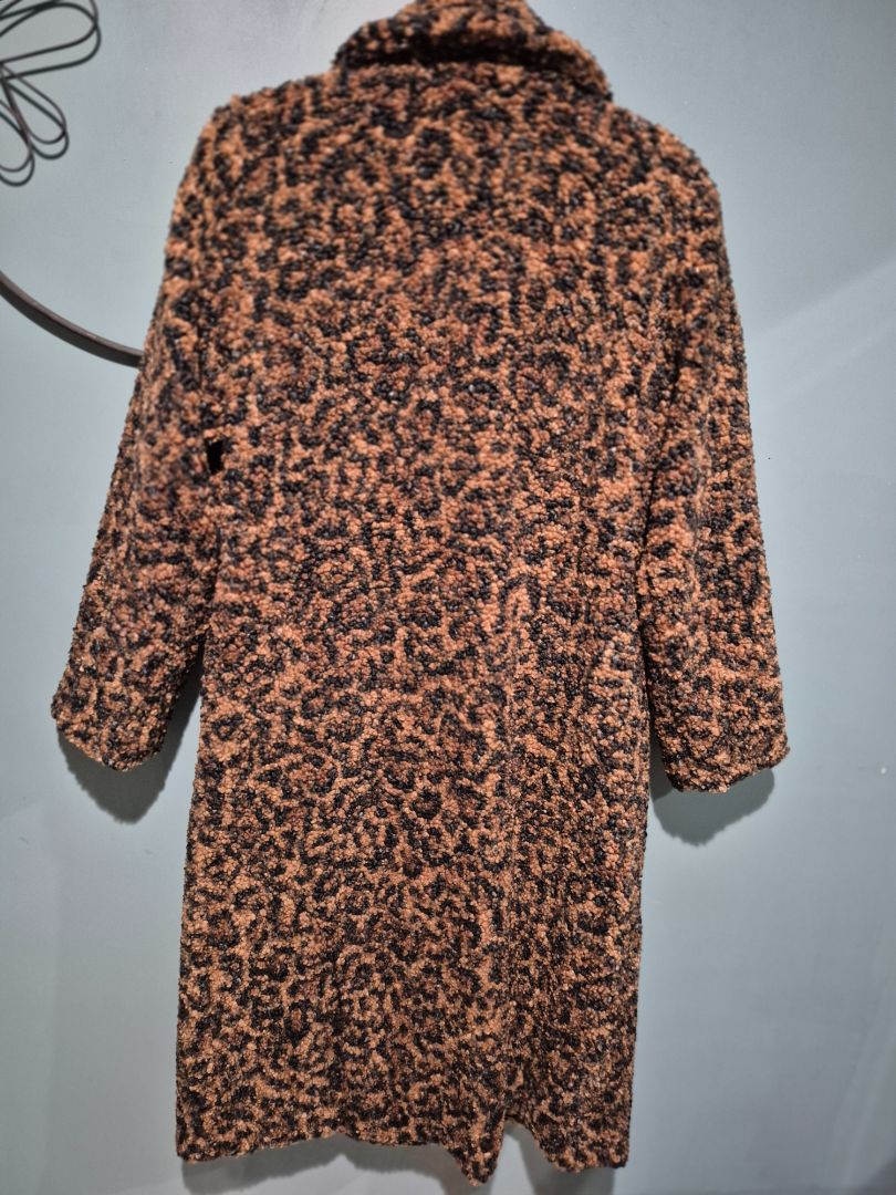 Leopard Print G By Giuliana Coat, S