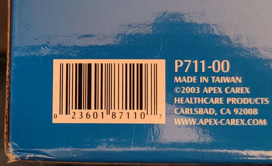 Blue Carex NIB Carex Memory Foam Lumbar Support Pillow NIB, 9.2" x 1" x 11.8"