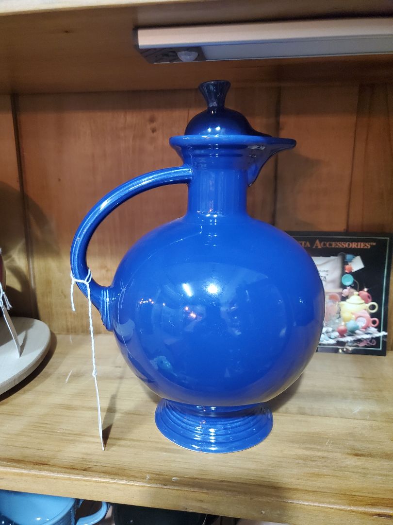 fiesta carafe original cobalt blue
