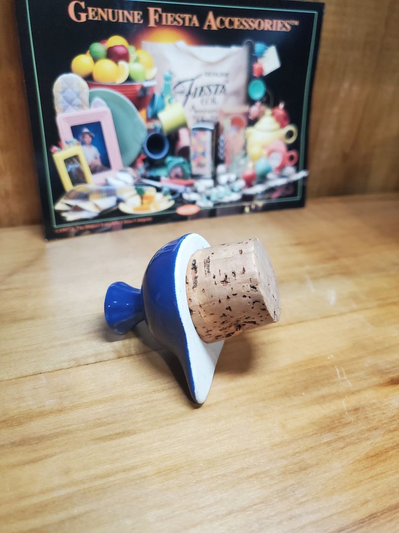 fiesta carafe original cobalt blue