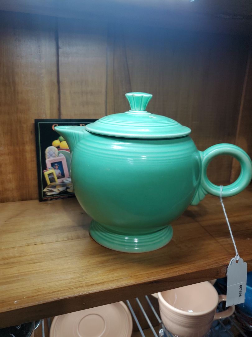 vintage fiesta teapot