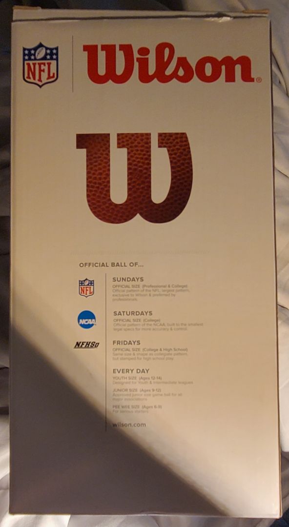Brown Wilson Wilson NFL Junior Football, Junior