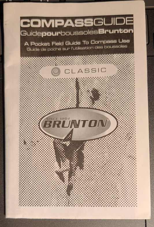 Neon Yellow NRA Brunton Class Magnetic Compass, 4"x3"