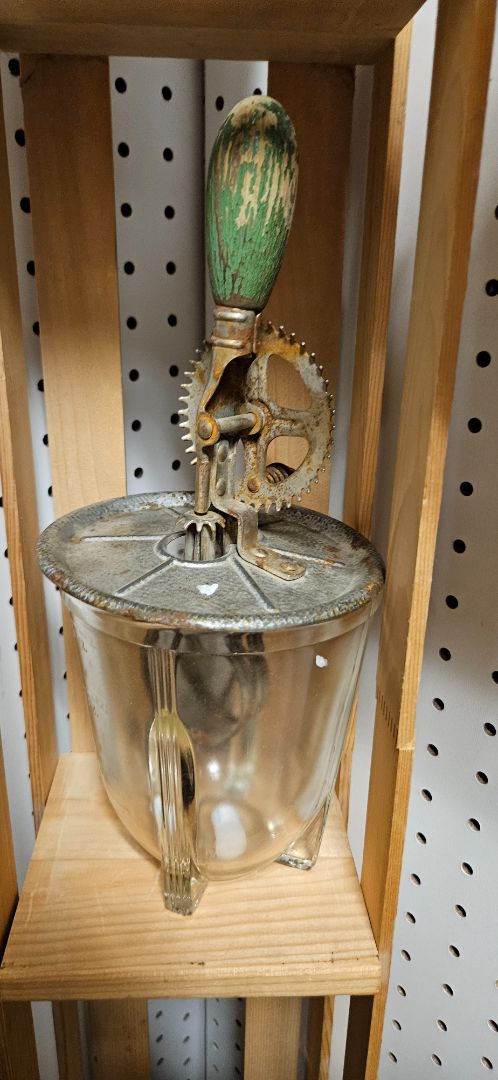 Antique Beater Jar JC