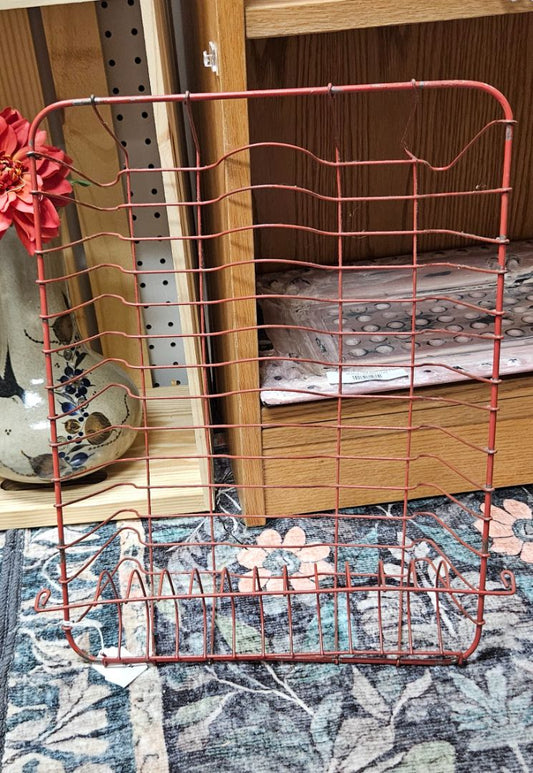 Red dish drain rack B