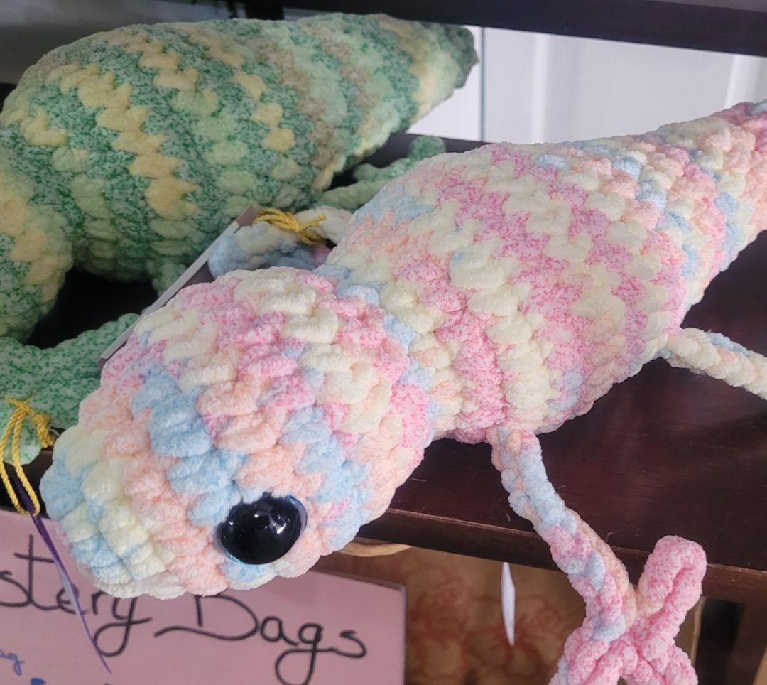 Lizard Crochet Plushie