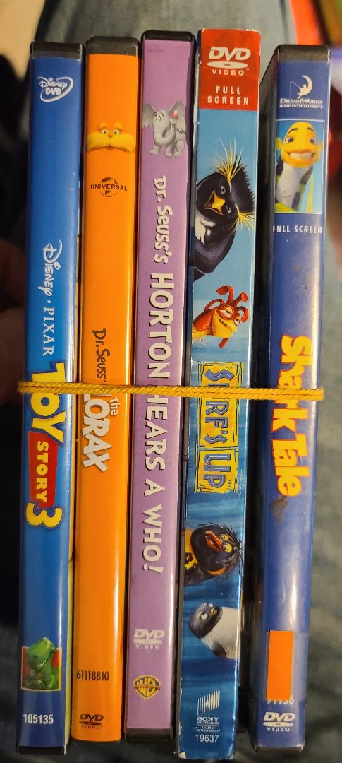 N/A Mixed DVD Batch Children's, 5 x 4 x 1