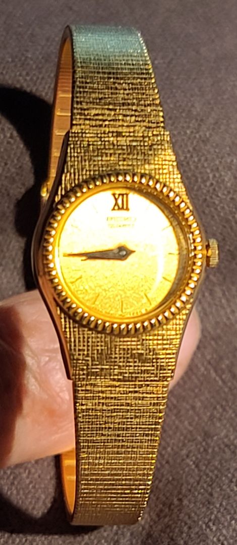 Gold Tone Seiko Women's Watch Quartz, Women's