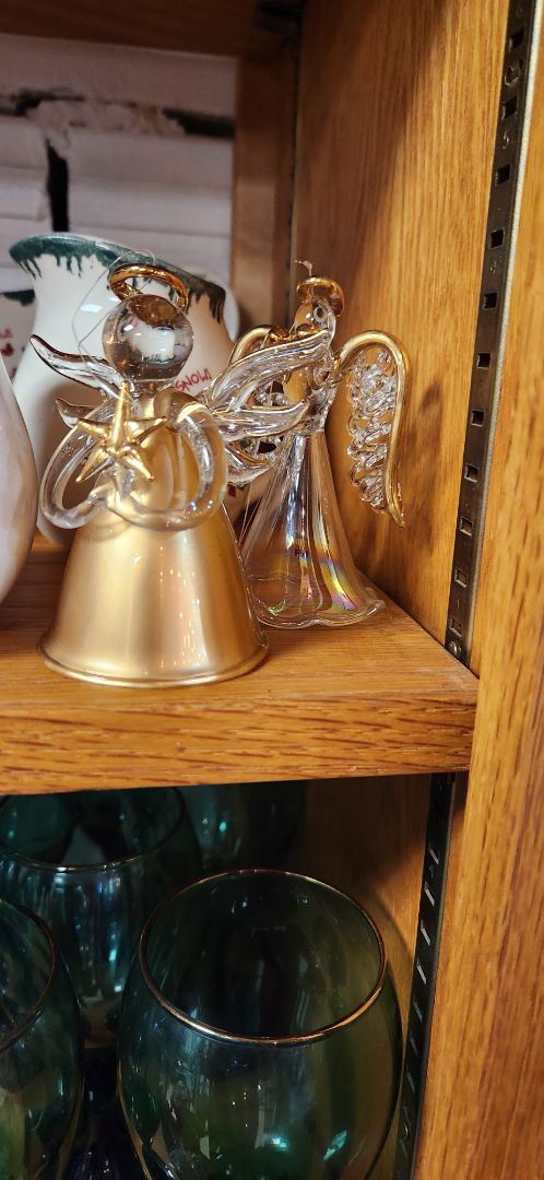 Avon Glass angel ornaments