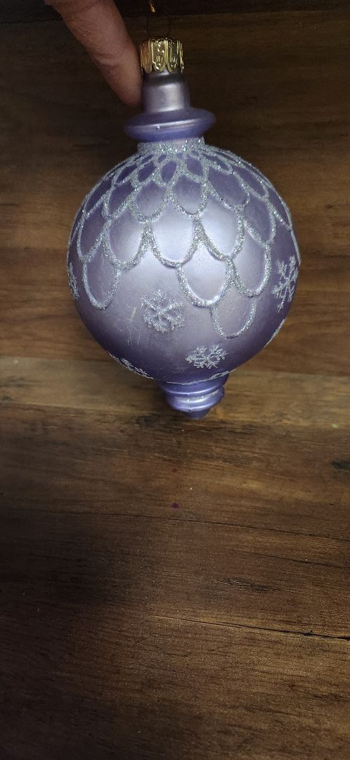 large lavender ornament
