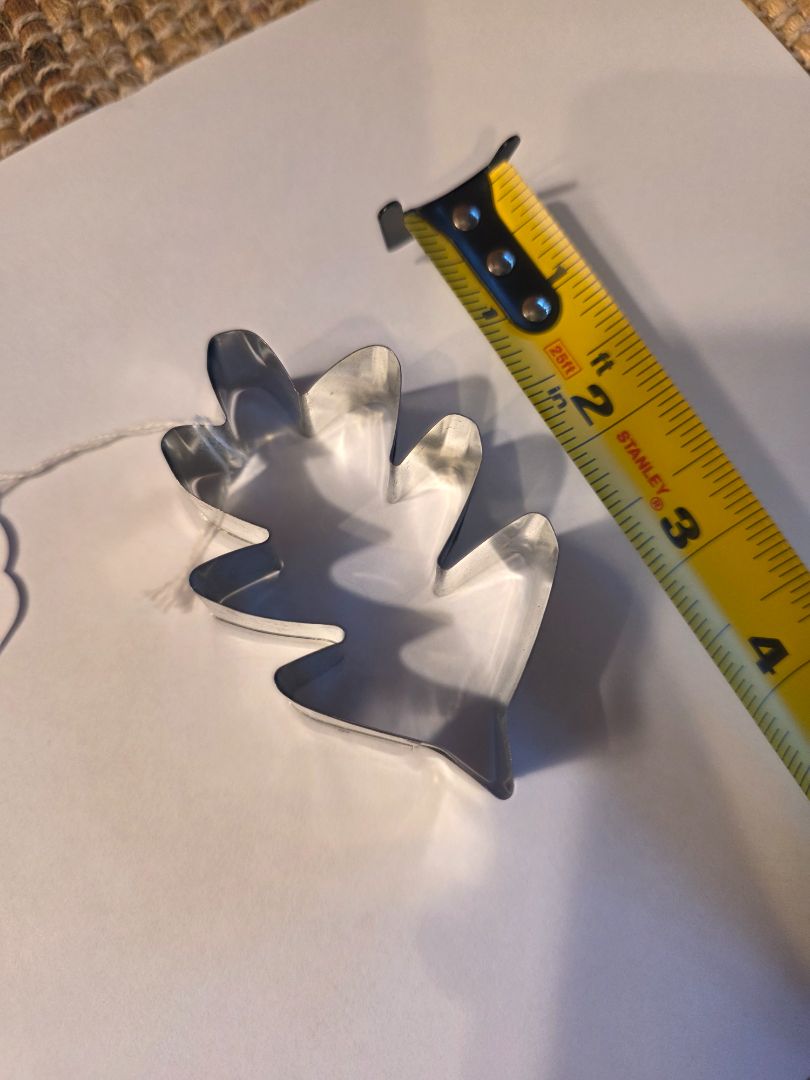 Metal Leak cookie cutter