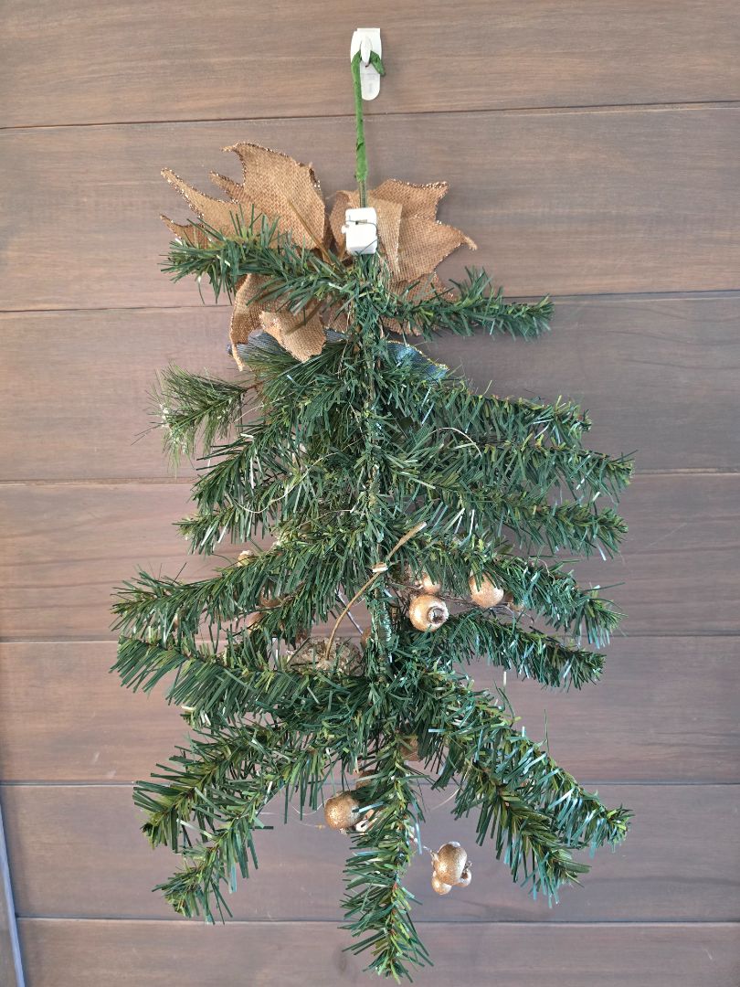 Green/Blue/Gold Handmade Artisan, 22 x 14