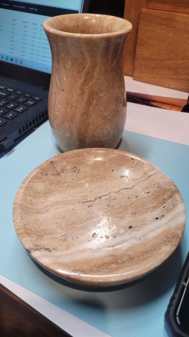 Travertine Bathroom set