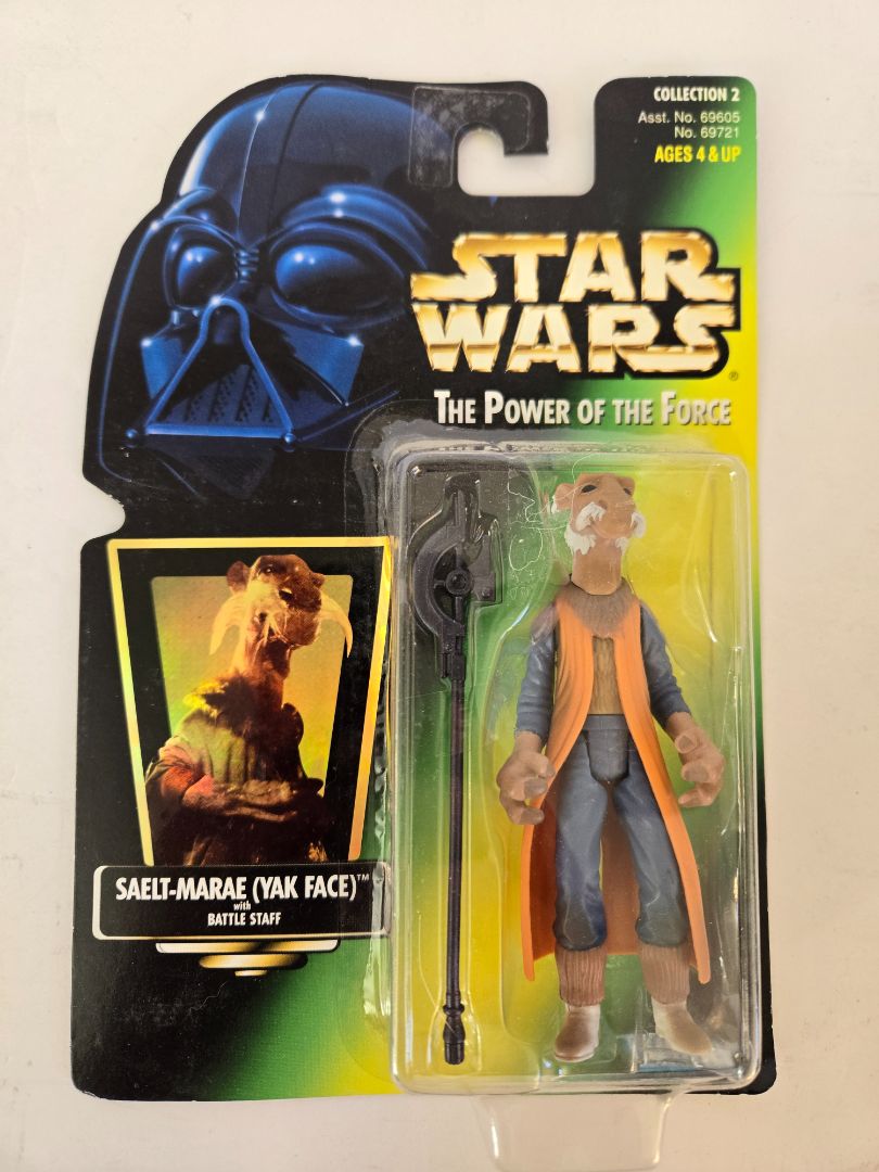 Star Wars Power of the Force Saelt-Marae (Yak Face) - New