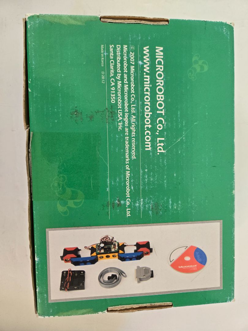 Microrobot MR-013 “Inchworm” Programmable Robot Kit