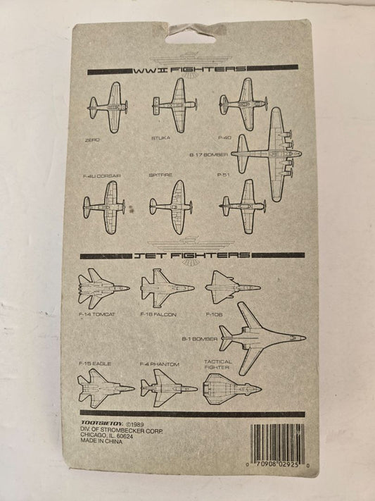 1989 TootsieToy Jet Fighters Pack