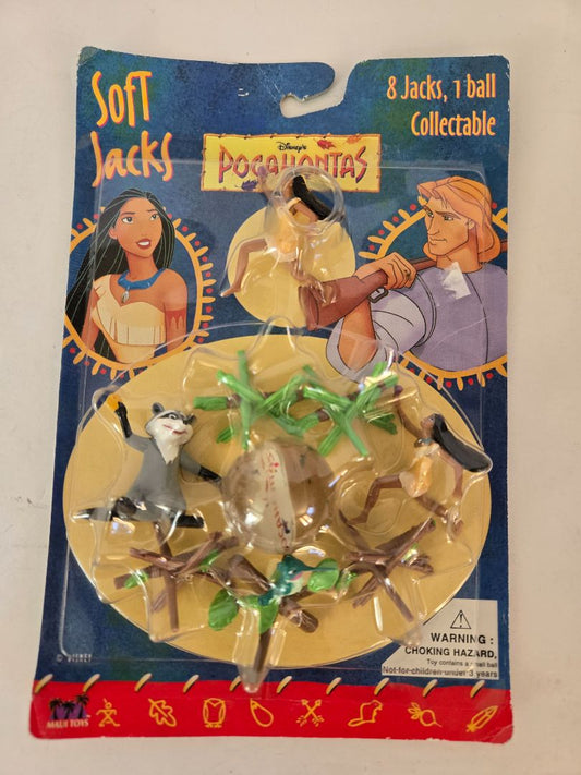 1985 Disney Pocahontas Soft Jacks