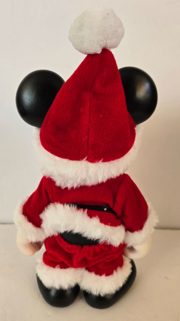 90s Disney Arco Mickey Mouse Santa Claus 12" Poseable