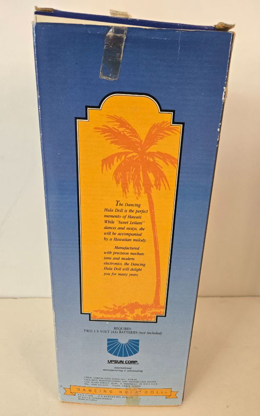 1984 Dancing Hula Doll Sweet Leilani Musical Motion Figure