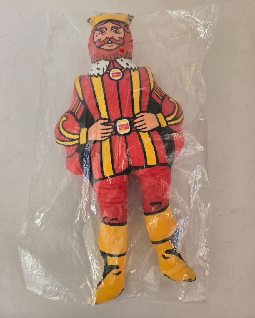 70's Burger King advertising doll