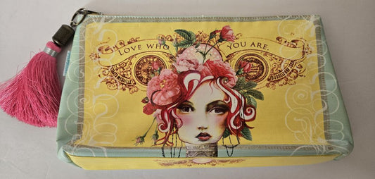 Love Who You Are Yellow French Bag