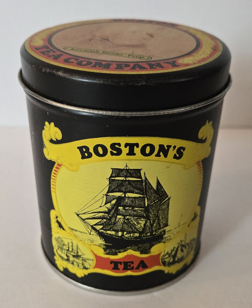 Boston Tea Company Tin