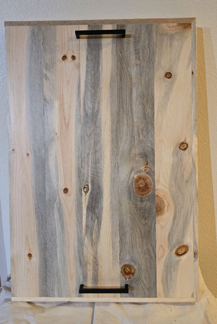 Wood Handmade Stove Top Cover, 32 x 22 x 2