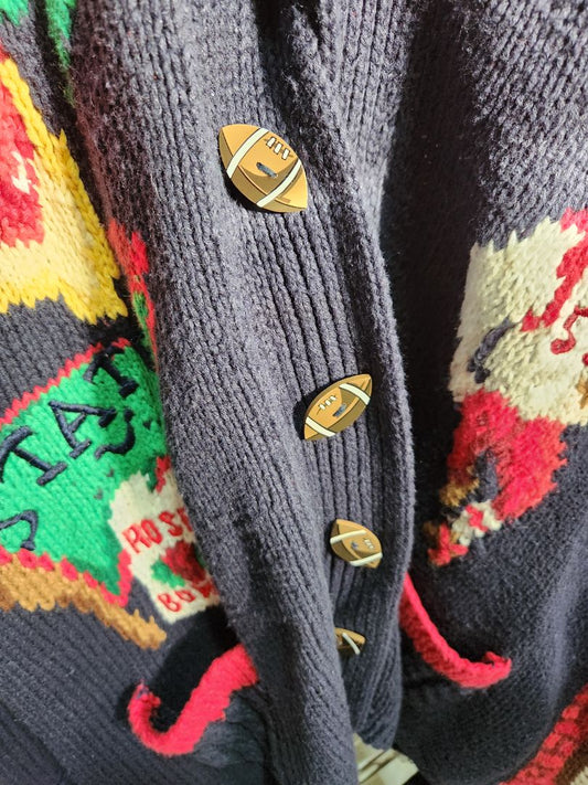 Football/New Years Sweater, Medium