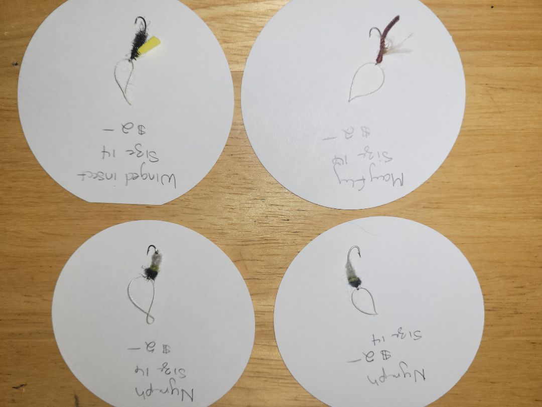 Varied Custom Fishing flies, Varied