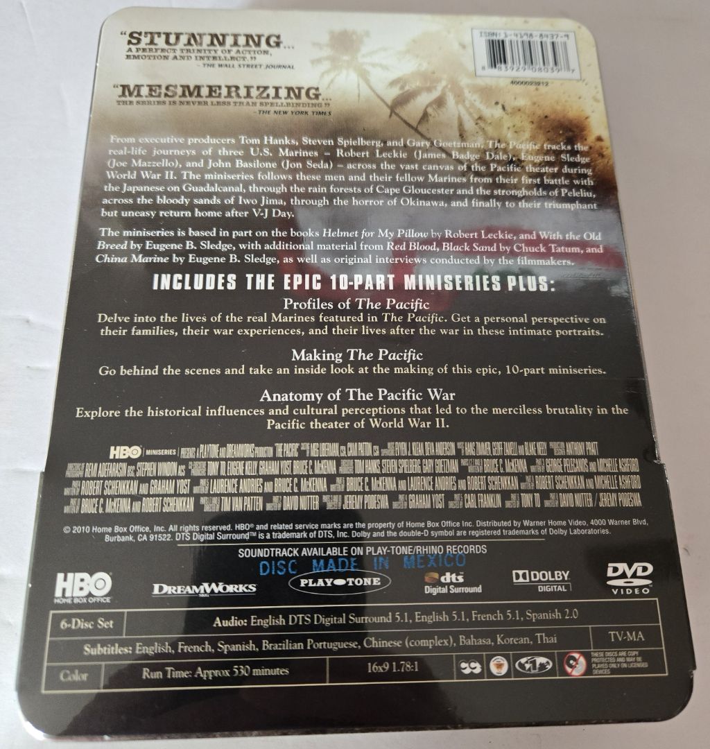 The Pacific DVD Set