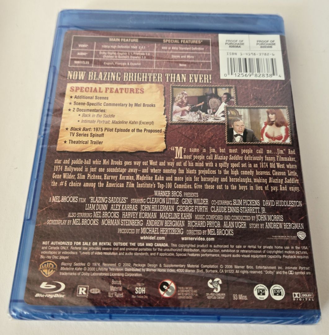 Blazing Saddles Blu-Ray