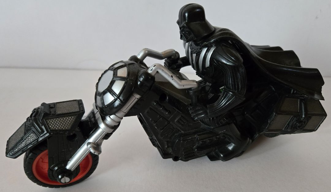 Darth Vader on Motorcycle