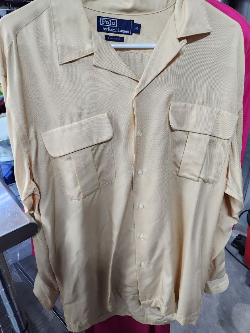 yellow Polo Ralph Lauren long sleeve, Medium