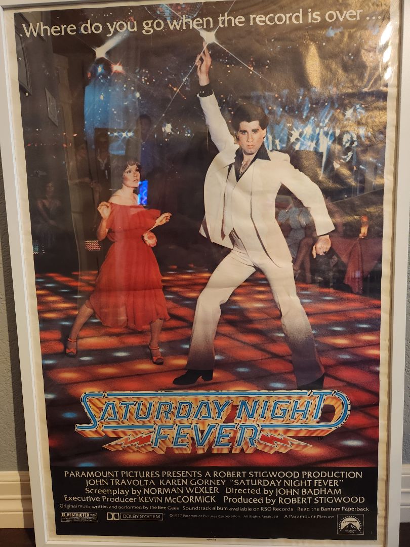 Saturday Night Fever Framed Poster