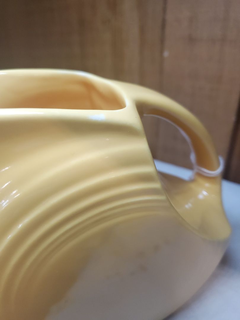 Merrigold Fiestaware small disc pitcher