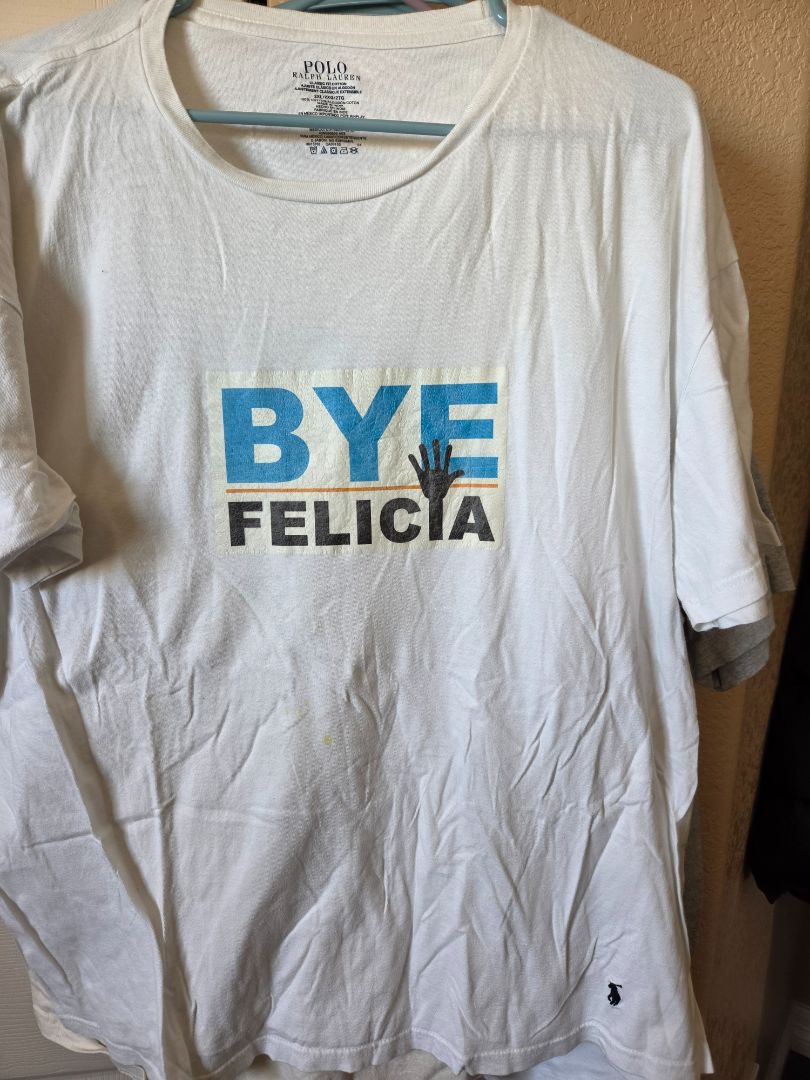 T-Shirt- BYE FELICIA RALPH LAUREN