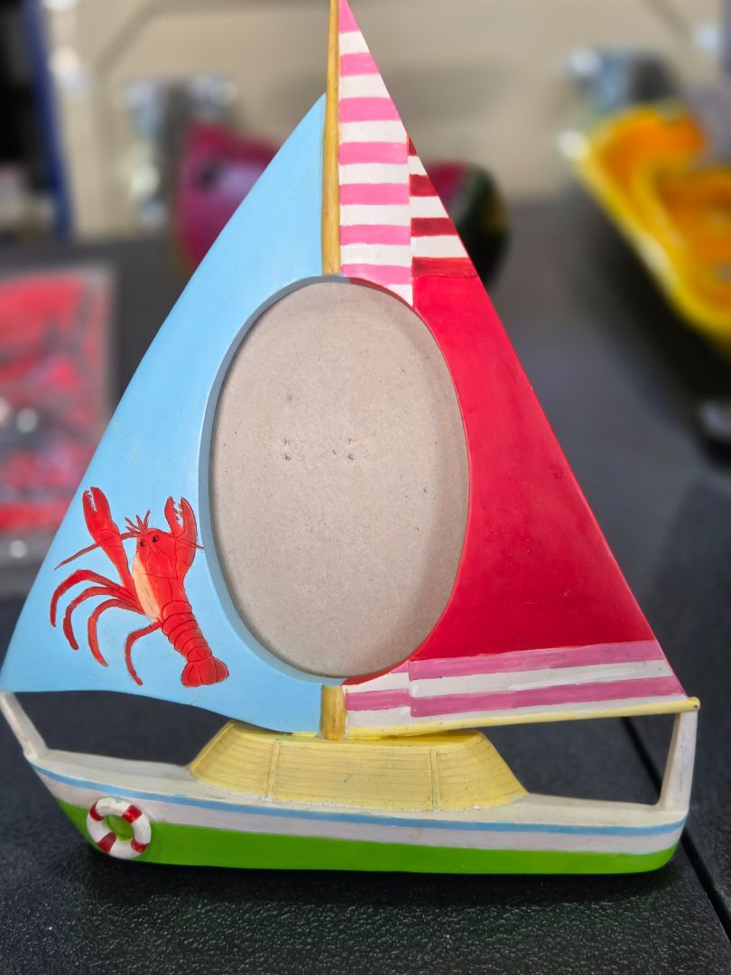 SAILBOAT PICTURE FRAME
