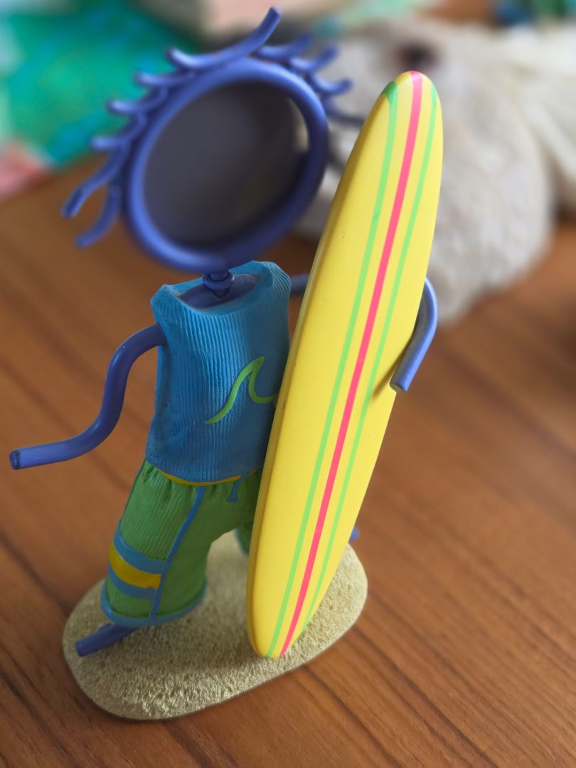 Surfer photo frame
