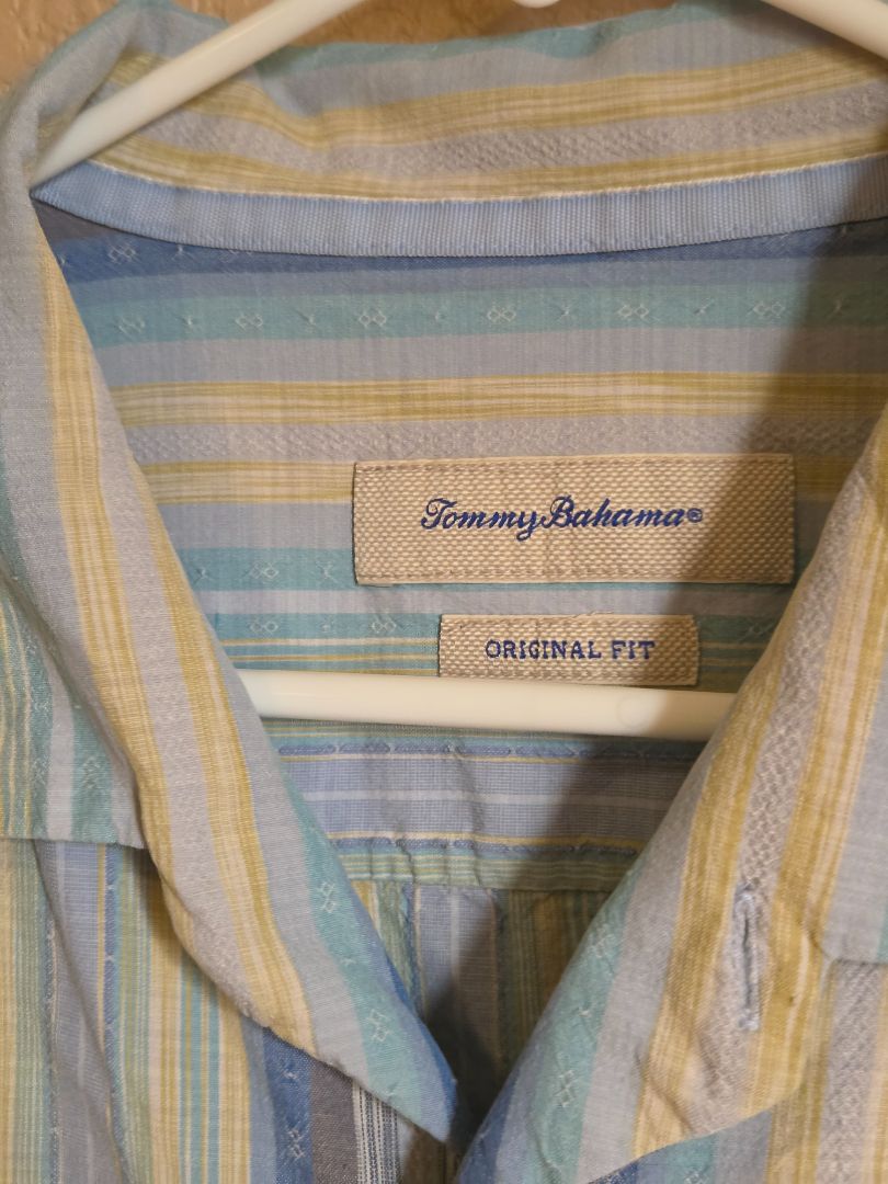 Tommy Bahama Hawaiian Shirt, xl