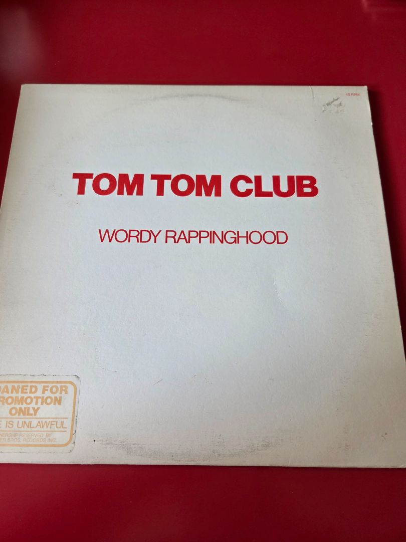 Record- TOM TOM CLUB 1981 - DJ RECORD